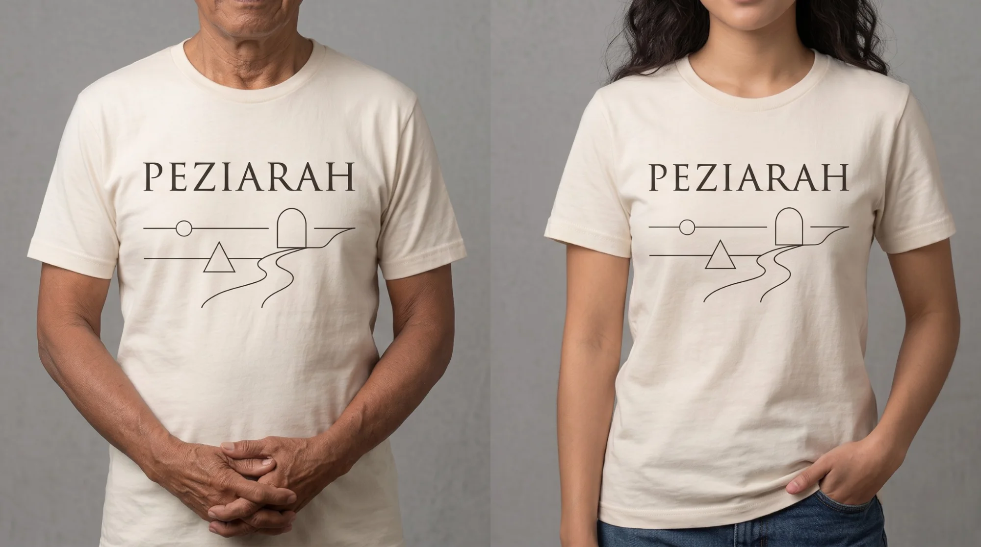 Kaos Katun “Peziarah” — foto tambahan