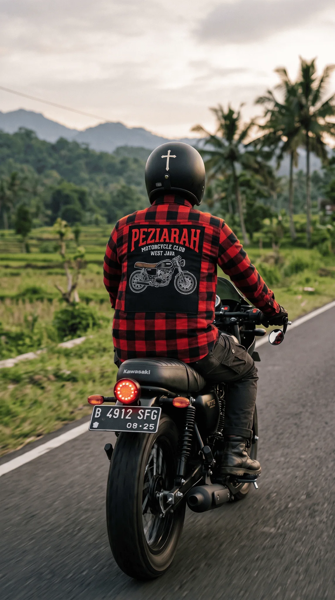Patch Bordir “Peziarah Motorcycle Club” — foto tambahan