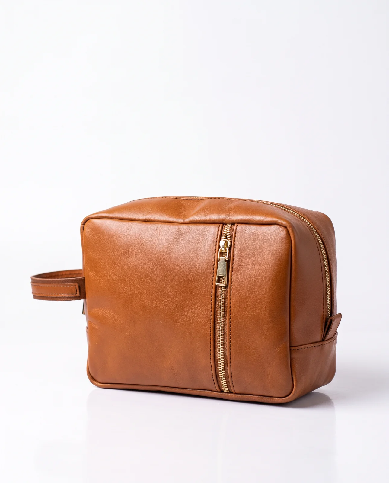 Tas Romo — Dopp Kit Kulit Pull-up